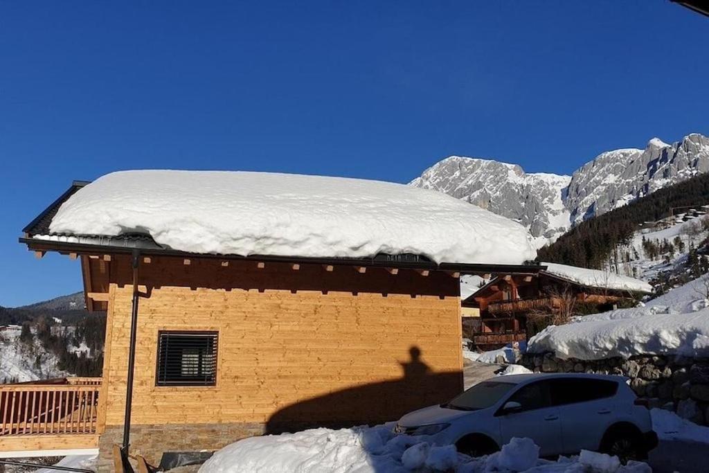 Chalet Ausblicklodge Muhlbach Am Hochkonig Luaran gambar