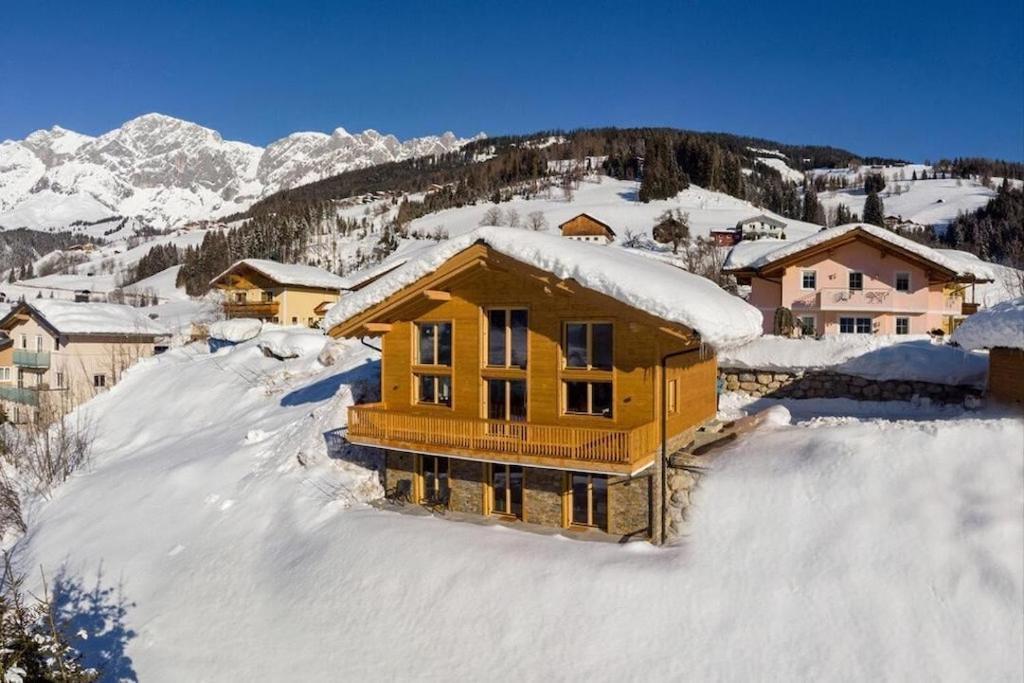 Chalet Ausblicklodge Muhlbach Am Hochkonig Luaran gambar