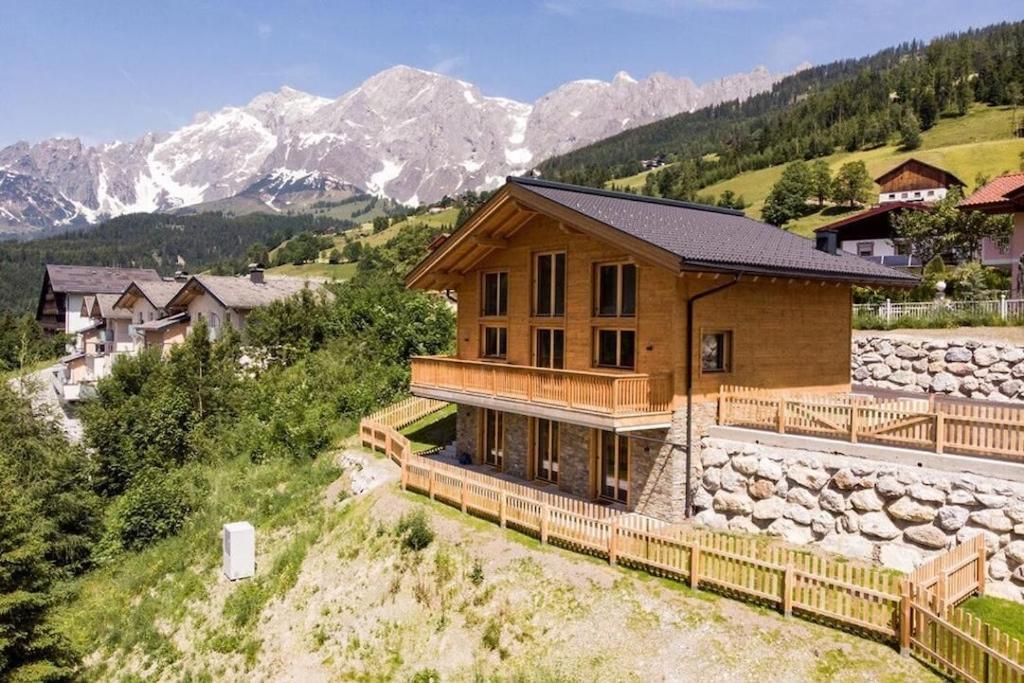 Chalet Ausblicklodge Muhlbach Am Hochkonig Luaran gambar